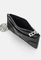 Tarjetero Zadig cuero negro con strass